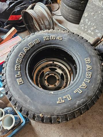 2 stuks eldorado zr4 31x10.50 r15 beschikbaar voor biedingen