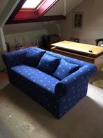 Mooie Slaapbank 2 pers., Huis en Inrichting, Ophalen, Blauw, Tweepersoons, 190 cm of minder