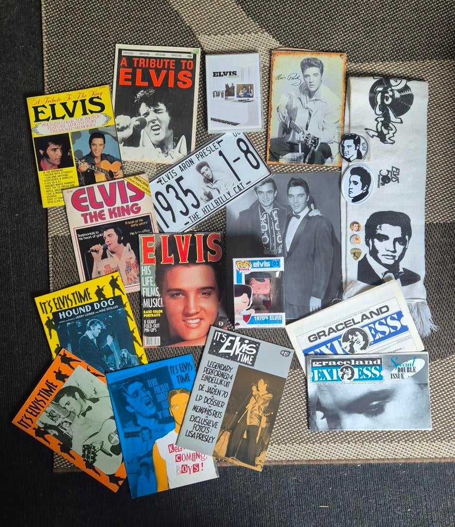 Verzameling Elvis Presley, Verzamelen, Complete verzamelingen en Collecties, Ophalen of Verzenden