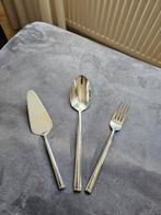 BK Waal Bestekset - Taartschep, Vork, groentelepel, Huis en Inrichting, Ophalen of Verzenden, Rvs of Chroom