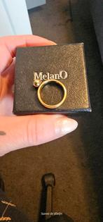 MelanO Gouden Ring, Ophalen of Verzenden, Zo goed als nieuw, 17 tot 18, Met edelsteen