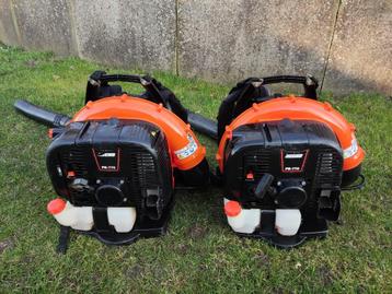 2 ECHO ruggedragen bladblazers (type PB 770, 4 pk, 1.290 m3) beschikbaar voor biedingen