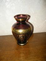 Antiek roze vaasje met goud decoratie.., Ophalen of Verzenden