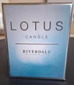 Lotus Riverdale Kaars, Huis en Inrichting, Woonaccessoires | Kandelaars en Kaarsen, Ophalen of Verzenden, Nieuw, Overige materialen