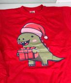 Dinosaurus Dino Christmas Kersttrui trui L rood sweater, Maat 52/54 (L), Nieuw, Ophalen of Verzenden, H