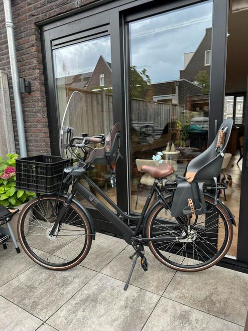 Mamafiets en herenfiets BSP set compleet, zgan!, Fietsen en Brommers, Fietsen | Dames | Moederfietsen, Zo goed als nieuw, Overige merken