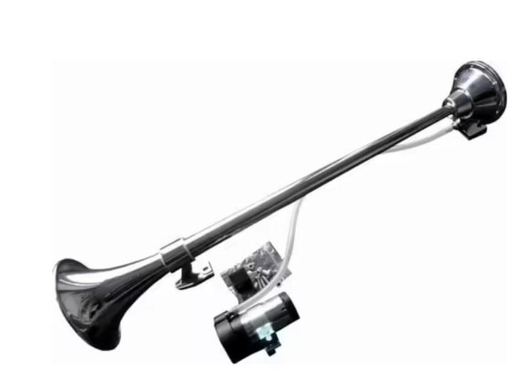 Luchthoorn 64 cm lang met compressor 12V, Auto-onderdelen, Vrachtwagen-onderdelen, Mercedes-Benz, Carrosserie en Plaatwerk, Nieuw