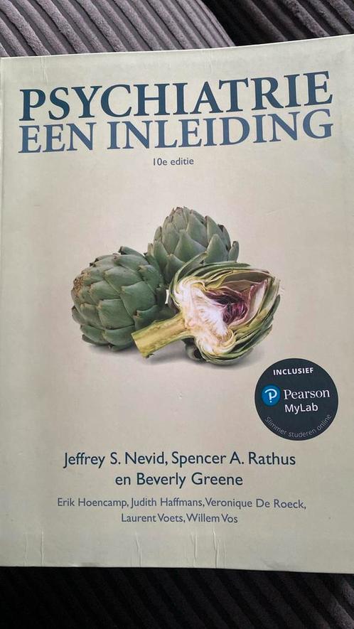 Jeffrey S. Nevid - Psychiatrie, een inleiding 10e editie, Boeken, Schoolboeken, Zo goed als nieuw, Nederlands, Overige niveaus