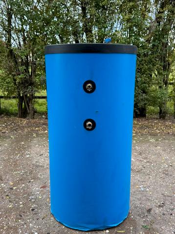 RVS 200 liter Boiler met twee wisselaars beschikbaar voor biedingen