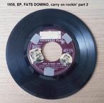 FATS DOMINO, EP uit 1958, carry on rockin', Ophalen of Verzenden, Gebruikt, Overige formaten, Overige soorten