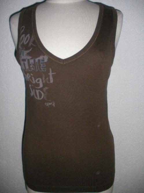 ESPRIT top bruin maat M - nieuw -, Kleding | Dames, Tops, Nieuw, Bruin, Zonder mouw, Ophalen of Verzenden