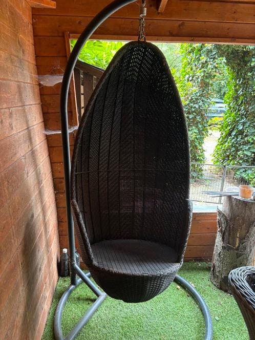 Hang-ei stoel inclusief kussen, Tuin en Terras, Tuinmeubel-accessoires, Gebruikt, Ophalen