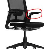 Set 2x Ahrend 2020 Armpads - Vervanging, Zwart, Nieuw, Ophalen of Verzenden, Bureaustoel