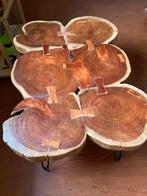 Hout mooi salon tafel, Ophalen of Verzenden, Gebruikt, Overige vormen, Hout
