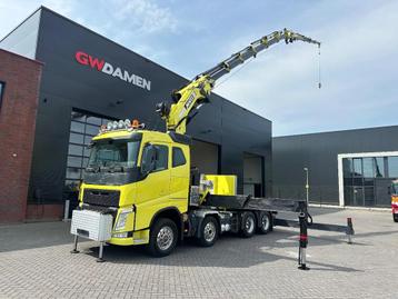 Volvo FH 540 8x4 Kran MKG HLK 801 + Fly jib Euro 6 beschikbaar voor biedingen