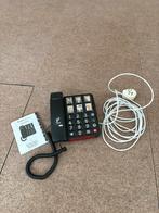 Senioren telefoon Amplicomms BT40 – met handleiding, Ophalen of Verzenden, Zo goed als nieuw, 1 handset