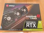 NVIDIA GeForce RTX 3060 Ti - MSI GAMING Trio, Ophalen of Verzenden, Zo goed als nieuw, PCI, Nvidia
