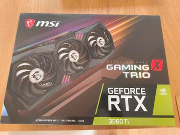 NVIDIA GeForce RTX 3060 Ti - MSI GAMING Trio beschikbaar voor biedingen