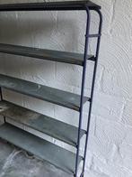 Vintage industriële opbergrek, Ophalen, Gebruikt, Minder dan 150 cm, Minder dan 100 cm