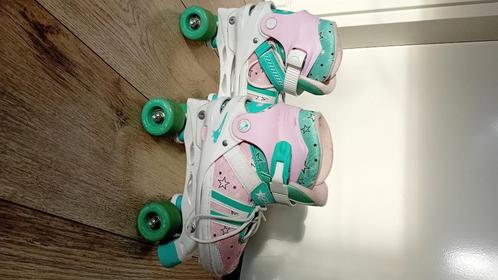 Rolschaatsen met beschermers en verstelbare maat!, Sport en Fitness, Skeelers, Zo goed als nieuw, Overige typen, Overige merken