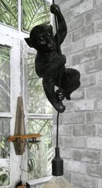 Hang plafondlamp met zwart aapje, chimpansee, Nieuw, Kunststof, Ophalen of Verzenden
