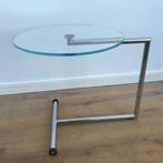 COR Arte Interlubke bijzettafel tafel glas design trolley, Huis en Inrichting, Tafels | Bijzettafels, Minder dan 55 cm, Nvt, Rechthoekig