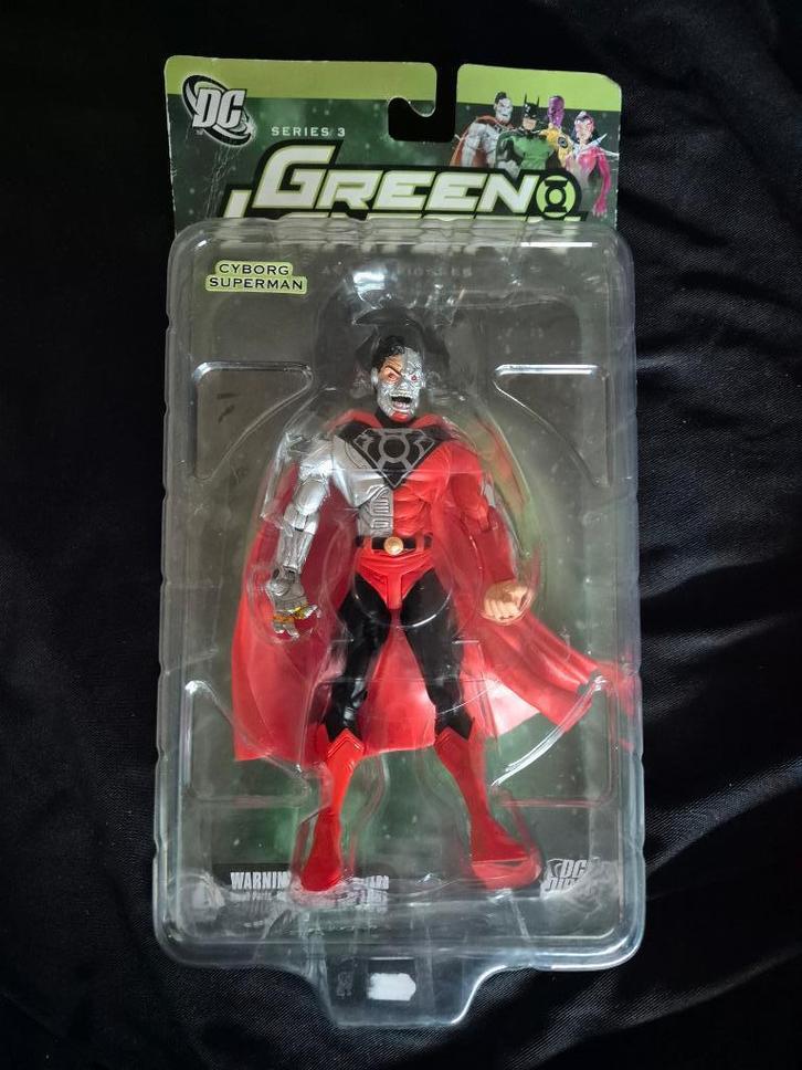 DC Direct Cyborg Superman figuur, Verzamelen, Poppetjes en Figuurtjes, Nieuw, Verzenden