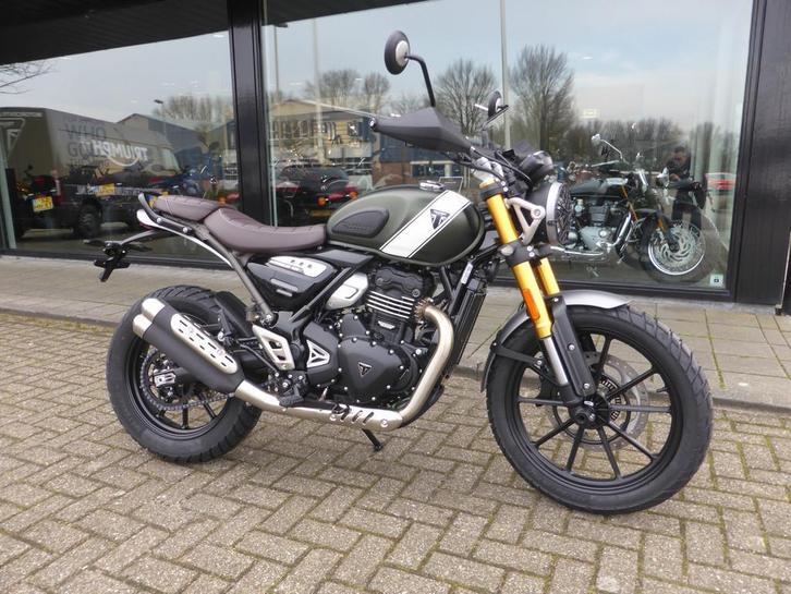 Triumph Scrambler 400 X Nu met 350,- accessoires! (bj 2025), Motoren, Motoren | Triumph, Bedrijf, Toermotor, 12 t/m 35 kW
