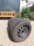 Set winterbanden op stalen velg oa Peugeot 308 SW, Ophalen, Zo goed als nieuw