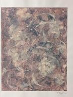 Ton Pape originele abstracte compositie, Antiek en Kunst, Kunst | Schilderijen | Abstract, Verzenden