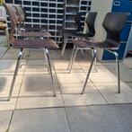 prachtige set flototto stoelen stapelstoelen, Huis en Inrichting, Stoelen, Ophalen, Gebruikt, Vijf, Zes of meer stoelen