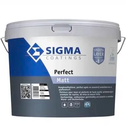 Sigma Pearl Clean en Perfect matt eindejaarsactie, Doe-het-zelf en Verbouw, Verf, Beits en Lak, Nieuw, Verf, Wit, Ophalen of Verzenden