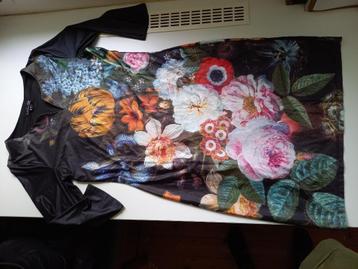Smashed lemon pracht  jurk met bloemen er op. mt 36 - 38 beschikbaar voor biedingen