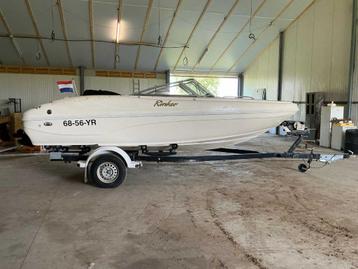 Rinker 180 Speedboot bowrider incl. trailer beschikbaar voor biedingen