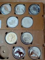 Zilveren Kookaburra Kg munten ALLE jaren 1993-2017, Ophalen of Verzenden, Zilver