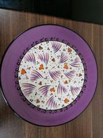 Prachtig kleurrijk bord / schaal, Ophalen of Verzenden, Zo goed als nieuw, Bord(en), Overige stijlen
