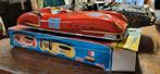 Oude Blikken Raceauto met doos Made in Western Germany 28 cm, Ophalen of Verzenden