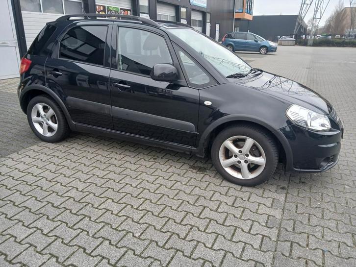 Suzuki SX4 1.6 2008 Zwart, Auto's, Suzuki, Particulier, SX4, Benzine, D, Hatchback, Handgeschakeld, Origineel Nederlands, Zwart