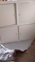 Te koop aangeboden 2x2 ikea kallakx kast met inzet., Ophalen, Gebruikt, 25 tot 50 cm, Minder dan 100 cm