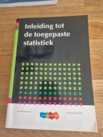J.H. Blankespoor - Inleiding tot de toegepaste statistiek 6e, Ophalen of Verzenden, Zo goed als nieuw, J.H. Blankespoor, Nederlands