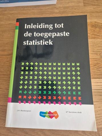 J.H. Blankespoor - Inleiding tot de toegepaste statistiek 6e beschikbaar voor biedingen
