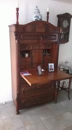 Mooie antieke secretaire., Ophalen, Gebruikt