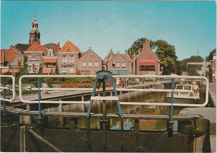 BLOKZIJL Sluis, Verzamelen, Ansichtkaarten | Nederland, Ongelopen, Overijssel, 1980 tot heden, Verzenden