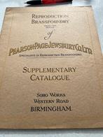 Pearson.Page.JewsburyCo.Ltd catalogus 1934, Ophalen of Verzenden, Gelezen, Catalogus