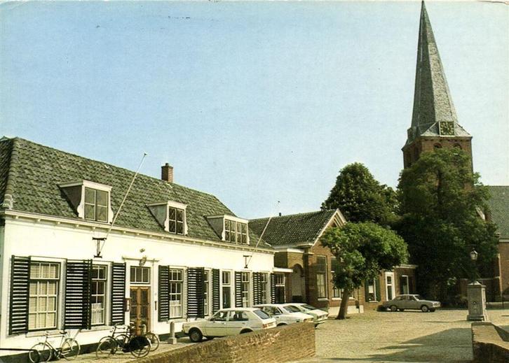 Langbroek, Ned. Herv. Kerk - 1983 gelopen, Verzamelen, Ansichtkaarten | Nederland, Gelopen, Noord-Brabant, Voor 1920, Ophalen of Verzenden