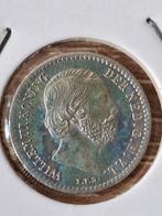 10 Cent (Dubbeltje) 1859 in bijzonder mooie kwaliteit., Koning Willem III, Zilver, Ophalen of Verzenden, 10 cent