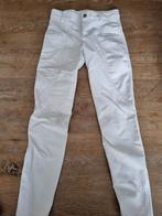 Witte paardrijbroek wedstrijdbroek Montar maat 152 strass, Kinderen, Dressuur, Zo goed als nieuw, Onderkleding