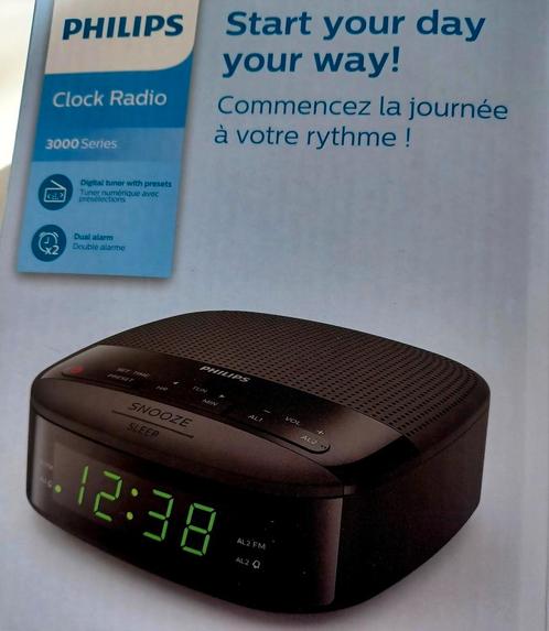 Philips Klokradio TAR3205/12, Witgoed en Apparatuur, Wekkers, Nieuw, Ophalen of Verzenden