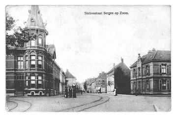 975799 Bergen op Zoom Nb 1915 Stationstraat Militair gelopen beschikbaar voor biedingen