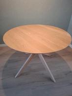 Ronde eettafel, Huis en Inrichting, Tafels | Eettafels, Ophalen, Gebruikt, Rond, Vier personen